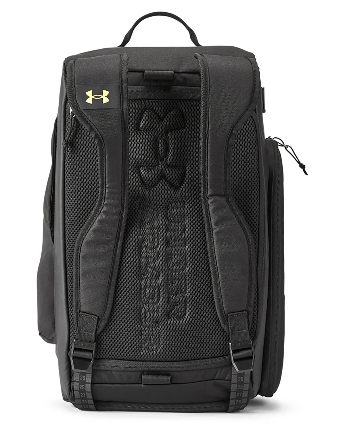 Under Armour Contain Small Convertible Duffel Custom Backpacks, Black