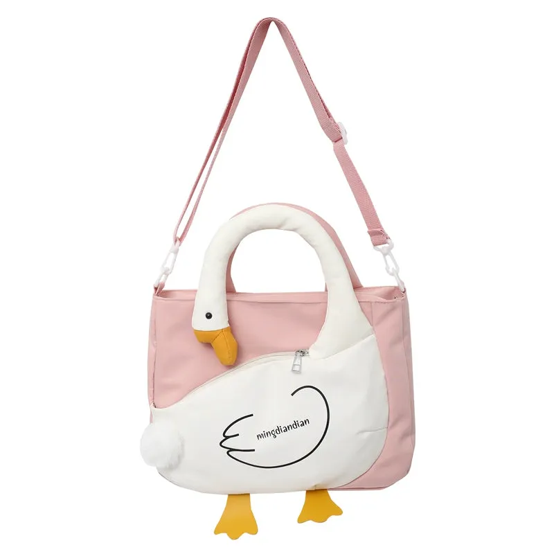 Women's Cute Bag Big Goose Unique Parent-Child Bag Funny Cartoon