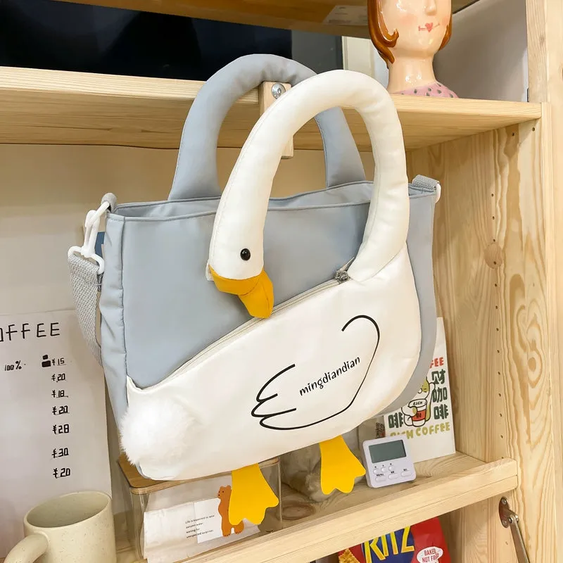 Women's Cute Bag Big Goose Unique Parent-Child Bag Funny Cartoon