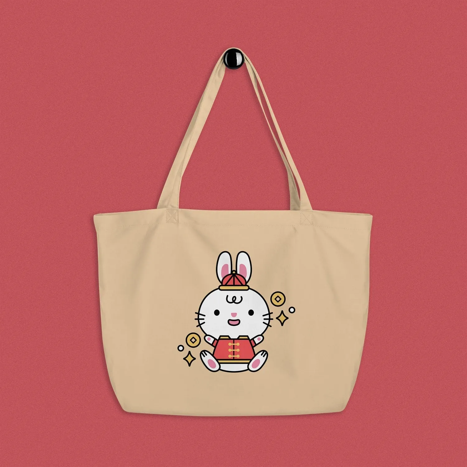 Year of the Rabbit Large Tote