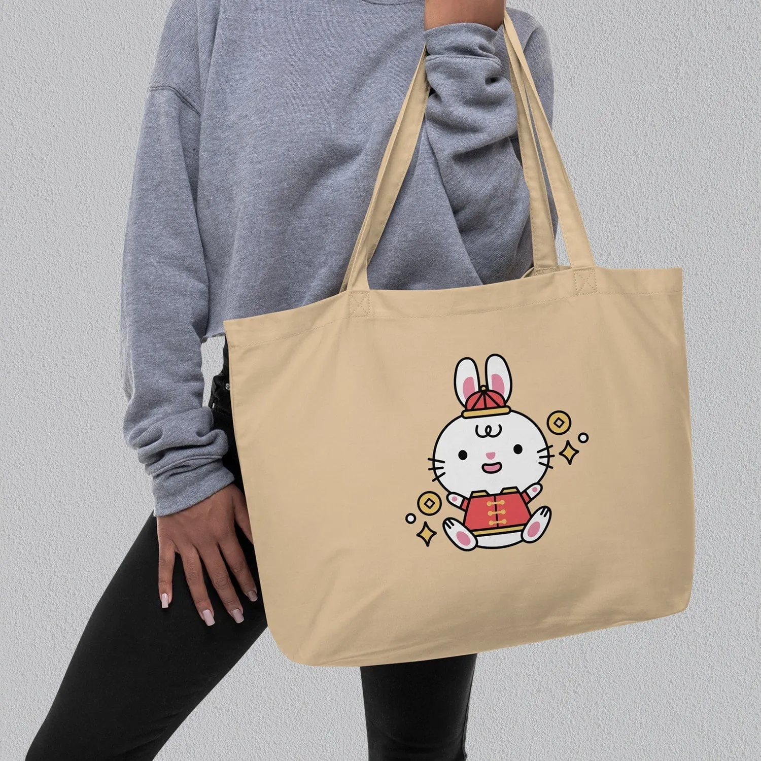 Year of the Rabbit Large Tote