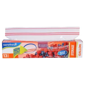 Zipper Storage Bags - 1 Gallon