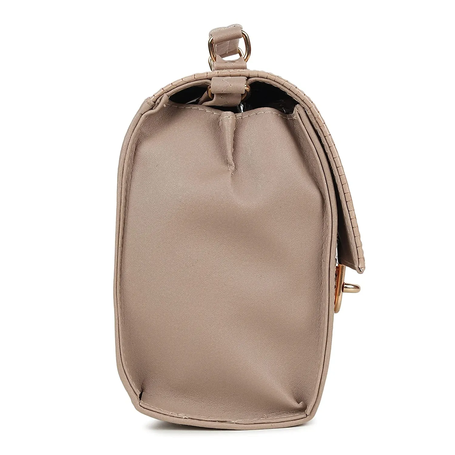 zubstore Classic Beige Colour Fashionable Sling Bags